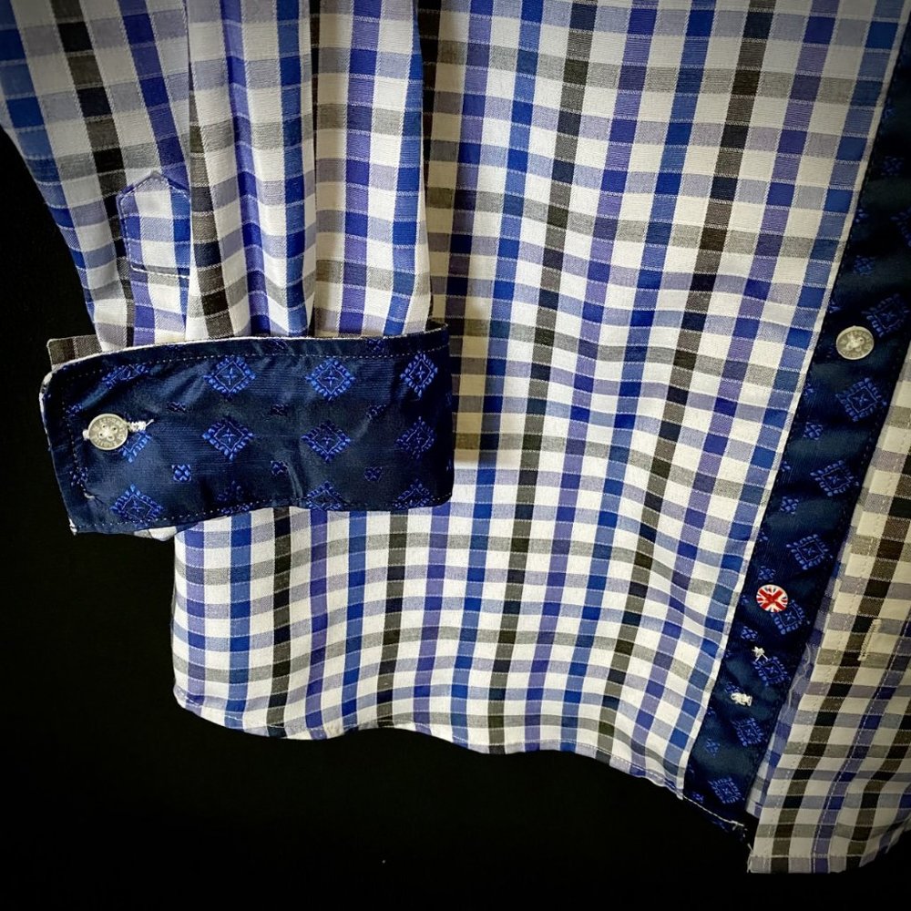 English Laundry Long Sleeve Button Down Shirt - Picture 2 of 3